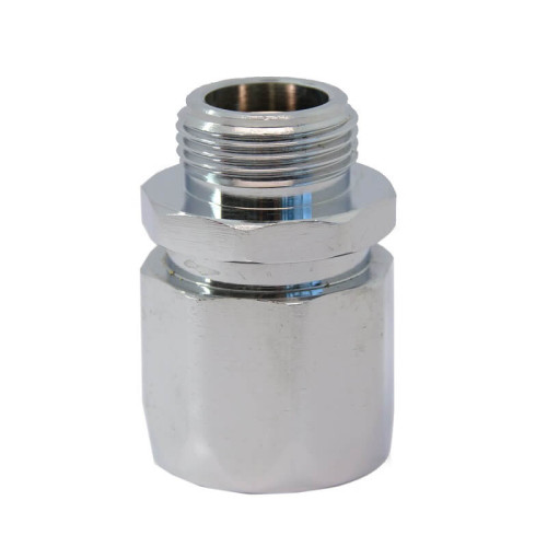 Фитинг ZVA V19-3/4" Cr (наружная резьба 3/4", шланг 19 мм)