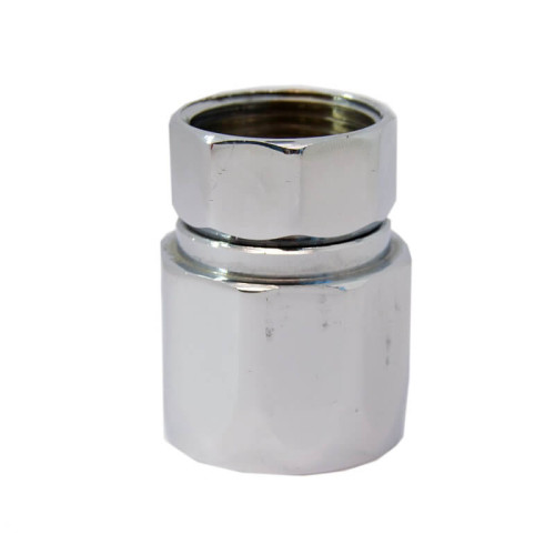 Фитинг ZVA M25-1" Cr (внутренняя резьба 1", шланг 25 мм)