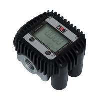 K400 1/2" BSP - Электронный счетчик для антифриза, ДТ и масла, 1-30 л/мин