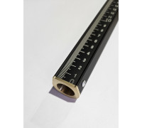 
                                Метрошток МШИ-4,5 черный (3 звена, полукруглый)