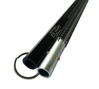 
                                Метрошток МШИ-3,5 черный (2 звена, полукруглый)