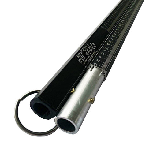 Метрошток МШИ-3,5 черный (2 звена, полукруглый)